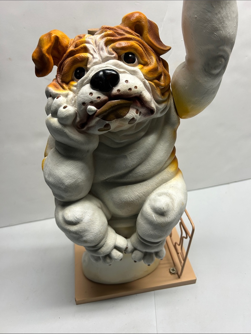 Bull dog toilet paper novelty bathroom decor dog lover gift funny